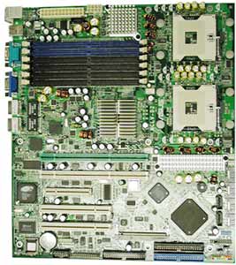 Asus NCLV-D2/SATA Motherboard, Supports Dual Intel® Xeon processor in the Socket 604, Intel® E7320 chipset, 1 x PCIe x8, 2 x PCIe x1, 2 x 32-bit 33MHz PCI, 1 x BMC SOCKET1, DDR2, Dual LAN, USB, IDE, SATA2 ,RAID, Video, CEB Form Factor