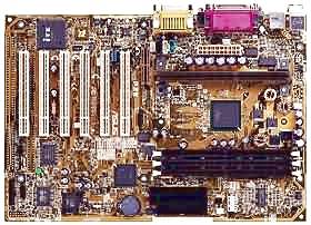 Asus P3W motherboard with 6 PCI slots