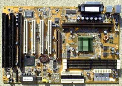 Biostar M6TBA Motherboard with 3 ISA slots