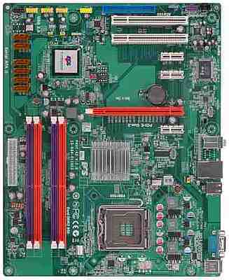 ECS P45T-A2R. (V1.0) Motherboard