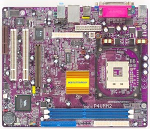 ECS P4VMM2 version 7.1 socket 478 motherboard micro atx form factor