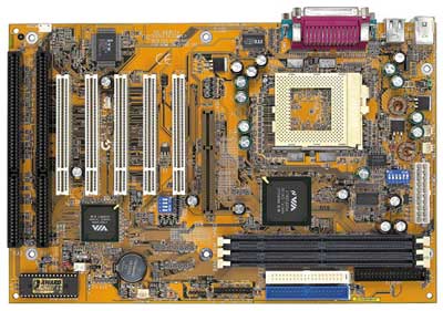 Gigabyte GA-6VXE7+ motherboard - Pentium III socket 370 motherboard with 2 ISA slots
