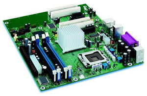 INTEL  D915GAV Motherboard Socket  775,Pentium,Celeron D,915G Chipset,4 PCI,3 PCI Express,DDR,Onboard Audio,Video,Lan,IDE,SATA,ATX Form Factor