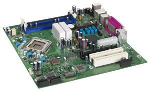 INTEL  D945PAW Motherboard Socket  775,Pentium,Celeron D,945P Chipset,2PCI,2PCI Express,DDR2,Onboard Audio,Lan,IDE,SATA,BTX Form Factor