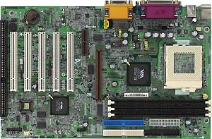 MSI MS-6309 Motherboard, pentium III motherboard with 1 isa slot,