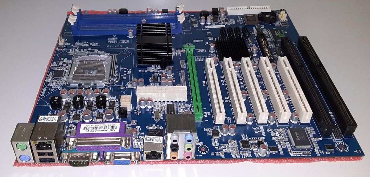 Socket 775 Pentium 4 Motherboard with 2 ISA slots, 5 PCI, 1 PCIe16x