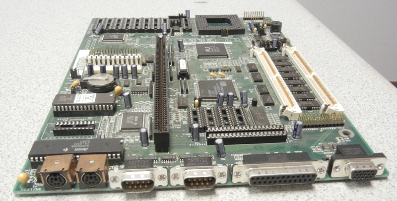 Acer 1m 486 Motherboard Lpx Form Factor On Board Video Printer Port 2 S Ebay