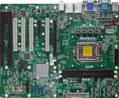 Socket 1150 motherboard with support for 2 ISA slots