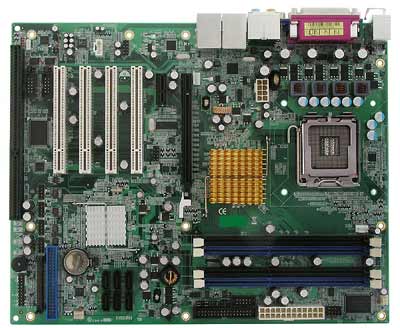 Pentium 4 socket 775 motherboard with 1 ISA slot, DMA support,pentium 4 motherboard,gigabit lan,