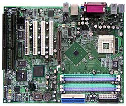 IMB820 Socket 478 Motherboard, Supports Intel Pentium 4 Processor,
Intel 875P Chipset, 533Mhz/800MHz FSB, Up to 4GB DDR RAM