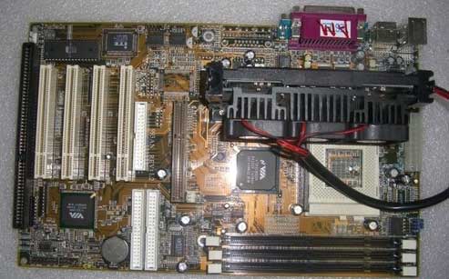 Jetway 993AN pentium 3 motherboard with 1 ISA slot