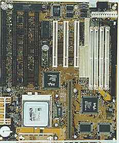 pc chips m520 motherboard with 4 isa slots