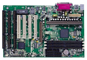 QDI P6I440BX BrillianX 1S/2000 slot 1 Motherboard with 3 ISA slots