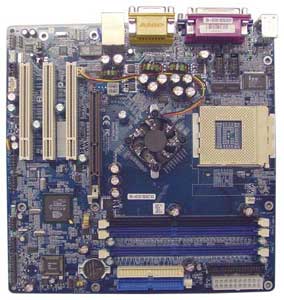 Shuttle MN31L Socket A support for AMD AthlonXP / Athlon / Duron, nForce 2 chipset, IDE, USB, LAN, DUAL VIDEO, AUDIO, 3 SDRAM DIMM slots, 1 AGP8x, 3 PCI slots. Micro ATX form facto.