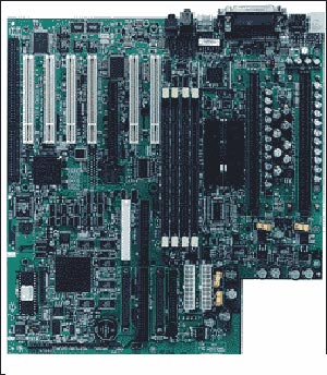 Tyan S1837 DLUN-BX Motherboard Features such as on-board dual channel Ultra2 SCSI, 10/100 LAN, Sound, full-length AGP card support, and six PCI bus master slots make it a perfect system board for graphics workstations and servers alike..