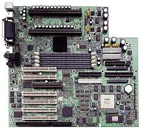 Tyan S1837UANG Thunderbolt Features such as on-board dual channel Ultra2 SCSI, 10/100 LAN, Sound, full-length AGP card support, and six PCI bus master slots make it a perfect system board for graphics workstations and servers alike.