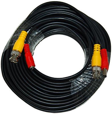 AGI, W100BMBM-A, Siamese, Cable, 100ft, Black, Premade, Cable, Video, BNC,  Male, Power, Female, specifications, availability, price, discounts, bargains