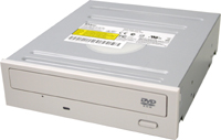 IDE, Beige DVD ROM drive,A Open DVD1648L PRO,