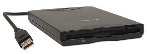 toshiba pa3214u external floppy drive, usb black