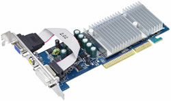 Asus GeForce 6200 AGP Video Card