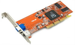 Asus Radeon 7000 AGP Video Card