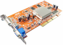 Asus Radeon 9250 AGP Video Card