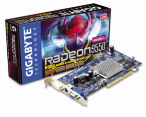 GIGABYTE ATI Radeon 9550 256MB
