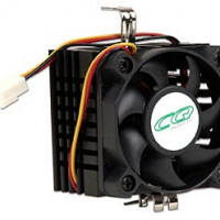 Socket 7 heatsink and fan, socket 7 cooler.