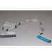 2 Device IDE Twisted Ribbon Cable with one blocked pin.