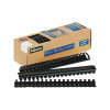 Fellowes 52066 PLASTIC COMBS - OVAL BACK, 1-1/2