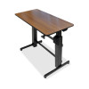 ERGOTRON FURNITURE 24-271-927 WORKFIT-D SIT-STAND DESK WALNUT SURFACE