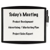 Fellowes 75905 PLASTIC PA DRY ERASE BOARD - DARK GRAPHI