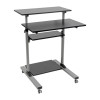 Eaton WWSSRC WWSSRC - EATON TRIPP LITE SERIES ROLLING DESK TV/MONITOR CART - HEIGHT ADJUSTABL