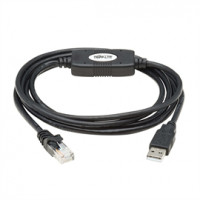 Eaton U009-006-RJ45-X CONSOLE CABLE - MALE LEFT GENDER - MALE RIGHT GENDER - USB A RIGHT CONNECTOR - R