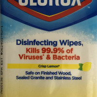 Clorox Disinfecting Wipes,15 Pack Crisp Lemon Scent - Travel Pack