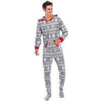 Christmas Onesie Pajamas Matching Family Set with Hoodie