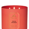 Bath & Body Works Fresh Orange scented candle - 3 wick candle