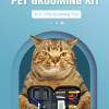 Pet Grooming Kit,8 in 1 pet grooming tools
