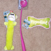 Dog Toys - Set of 3 items,assorted colors