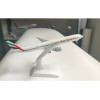 Emirates Airlines Airbus A380 Replica Toy Model with Stand Diecast Alloy with ABS plastic parts