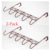 Over The Door Hanger (2-Pack) Door Organizer Hanger Clothes Hanger Rack 8.8