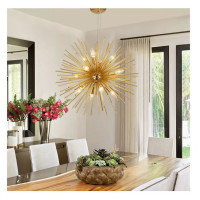 Dandelion Chandelier Nordic Spark Ball Starburst Sputnik Modern Contemporary Artistic Pendant lighting for home and office