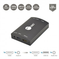 Siig CE-H26H11-S1 USB 3.0 HDMI VIDEO CAPTURE DEVICE WITH 4K LOOPOUT