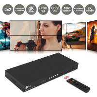 Siig CE-H26E11-S1 2X2 4K VIDEO WALL PROCESSOR WITH USB-C/DVI/HDMI INPUT