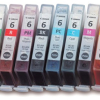 CANON - INK SUPPLIES 4705A026 BCI-6 8COLOR INK CARTRIDGE PACK