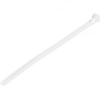 4xem 4X5ZIPTIE100WR 100PK 5IN REUSABLE CABLE TIES WHITE NYLON ZIP TIE WRAPS UL TAA
