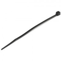 4xem 4X10ZIPTIE100BR 100PK 10IN REUSABLE CABLE TIES BLACK NYLON ZIP TIE WRAPS UL TAA