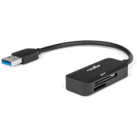 Rocstor Y10A253-B1 ROCSTOR PREMIUM USB 3.0 MULTI MEDIA MEMORY CARD READER - SDHC MICROSD - USB 3.0