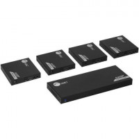 Siig CE-H27A11-S1 1X4 4K 60HZHDMISPLITTEROVERCAT6 EXTENDER W/ LOOPOUT IR ARC RS-232