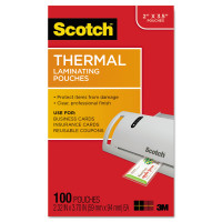 3M TP5851-100 THERMAL POUCHES, BUSINESS CARD
